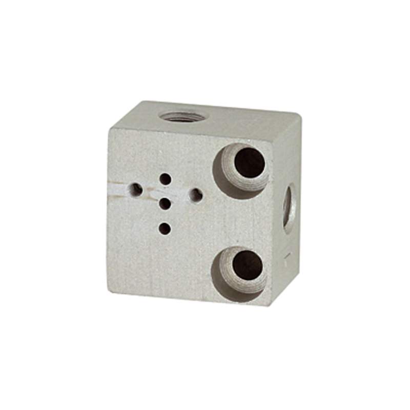 RIEGLER Einzelgrundplatte, M5 für Mini-Magnetventile 15 mm