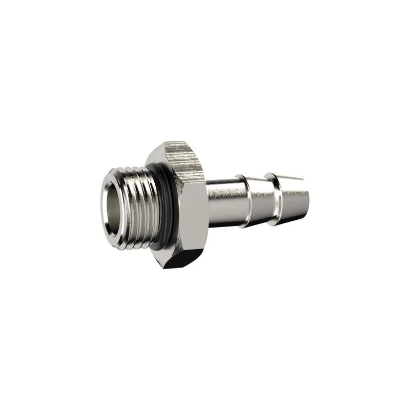 RIEGLER Einschraubschlauchtülle, O-Ring, G 1/8, Schlauch LW 8, MS vern..