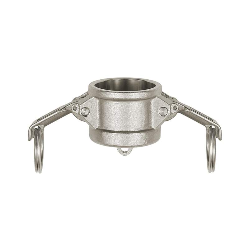 RIEGLER Kamlok-Verschlusskappe, Typ DC, ES 1.4401, für Stecker-Ø 32 mm