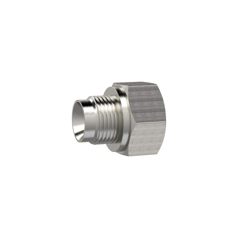 RIEGLER Reduziernippel, lang, G 3/8 a., G 1/2 i., SW 24, Edelstahl 1.4571