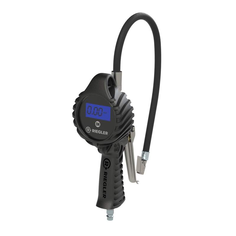 RIEGLER Digitaler Handreifenfüllmesser MS, Mano Ø 80 mm, 0-12 bar