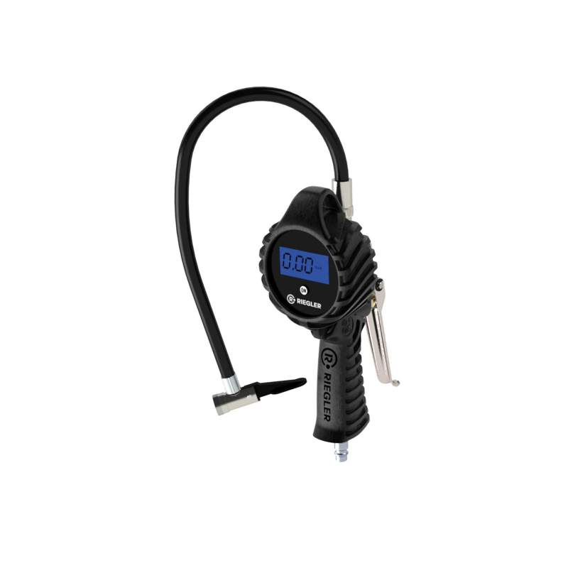 RIEGLER Digitaler Handreifenfüllmesser HS, Mano Ø 80 mm, 0-12 bar