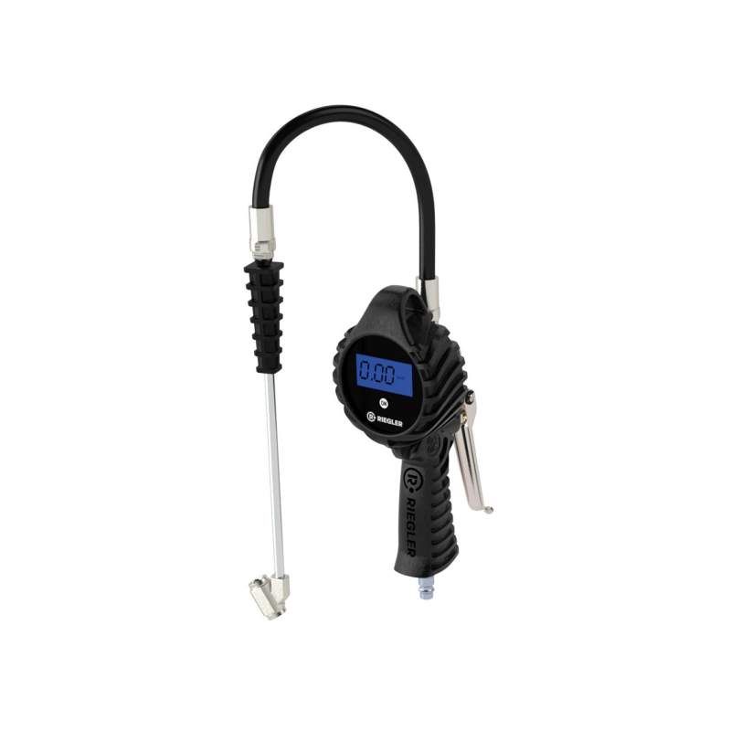 RIEGLER Digitaler Handreifenfüllmesser TS, Mano Ø 80 mm, 0-12 bar