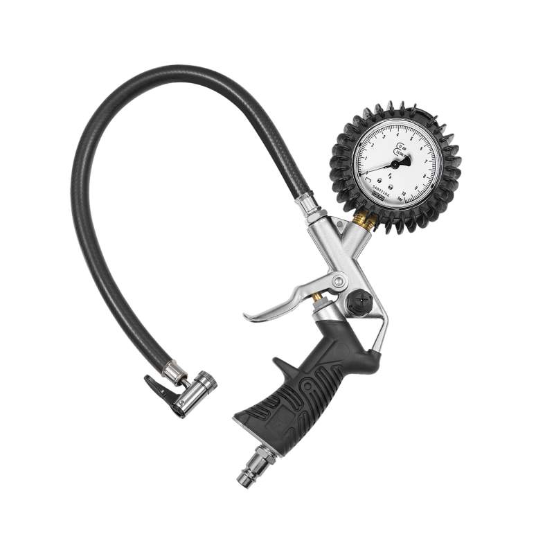 RIEGLER Stand.-Handreifenfüllmesser HS, Mano Ø 63 mm, geeicht, 0-10 bar