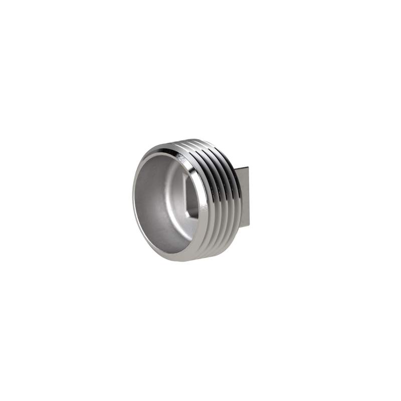 RIEGLER Verschlussstopfen, Vierkant, R 1, AG, SW 17, ES 1.4408