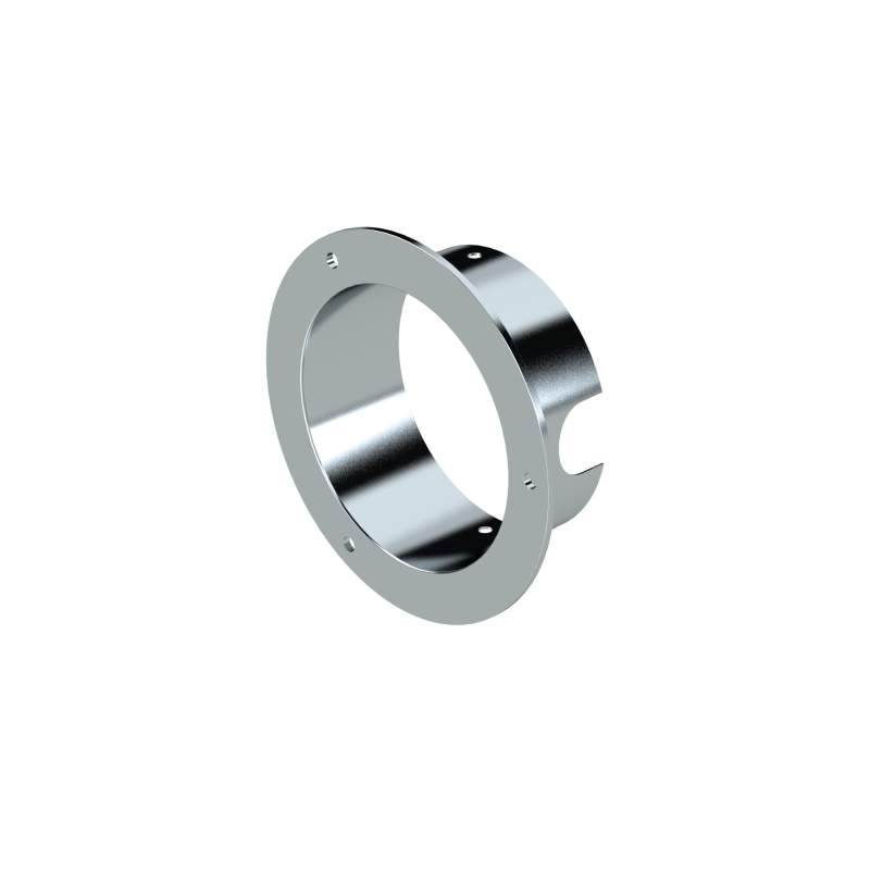 RIEGLER Frontring, Stahl verchromt, für Glyzerinmano. Typ 213.40 Ø 63 mm