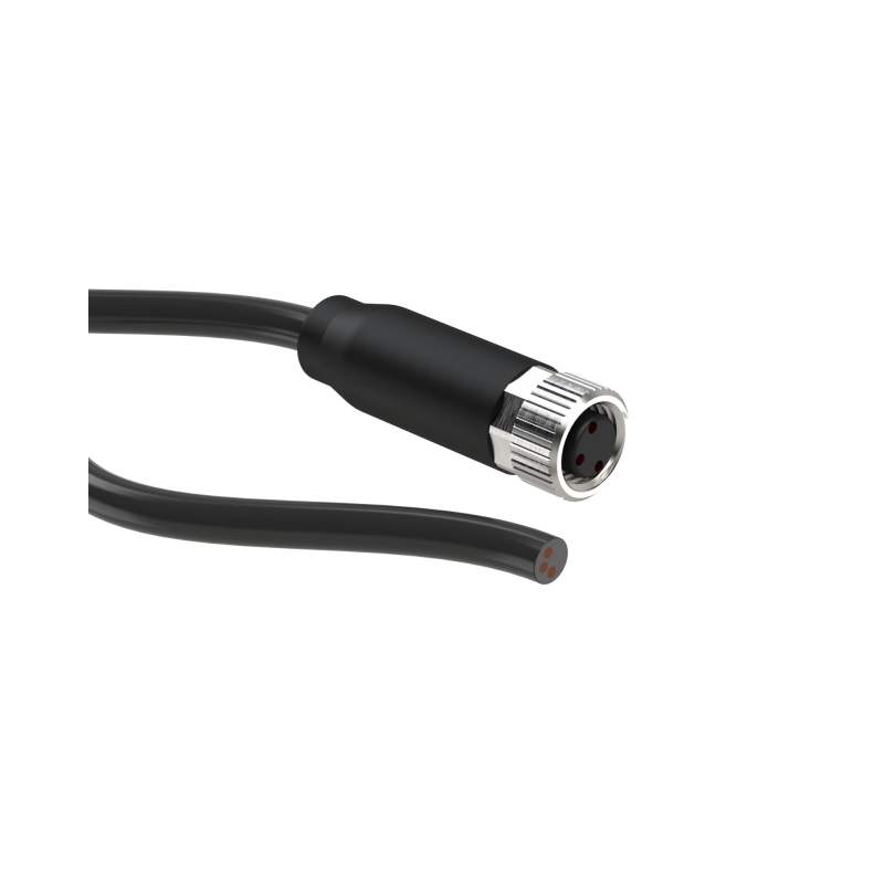 RIEGLER Sensorkabel mit M8-Stecker, geradlinig, 5m, PVC