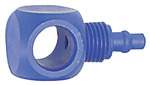 RIEGLER Einfach-Ringstutzen, für G 1/4, für Schlauch 6/4 mm, POM