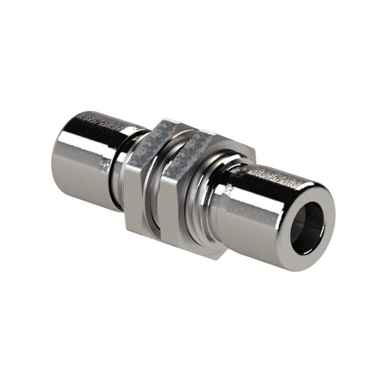 RIEGLER Gerade Schott-Steckverbindung »NonPlusUltra«, Ø 12 mm, VPE 10