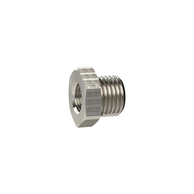 RIEGLER Reduziernippel kurz, G 3/8 a., G 1/4 i., SW 19, Messing vern.