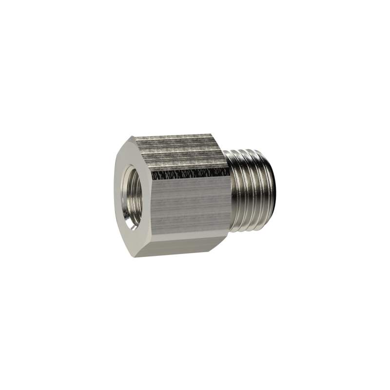 RIEGLER Reduziernippel lang, G 1 1/4 a., G 1 i., SW 50, Messing vern.