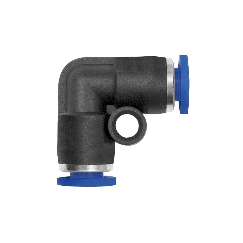 RIEGLER L-Steckverbindung »Blaue Serie« mini, für Schlauch-Außen-Ø 3
