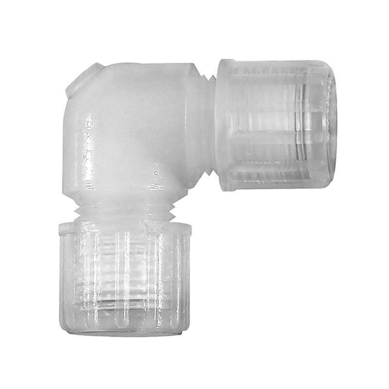 RIEGLER Winkel-Schlauchverbindung, für Schlauch 8/10 mm, PFA