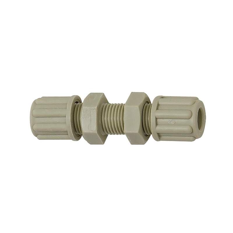 RIEGLER Gerade Schottverbindung, M10x1,0, für Schlauch 4/6 mm, SW 14, PP