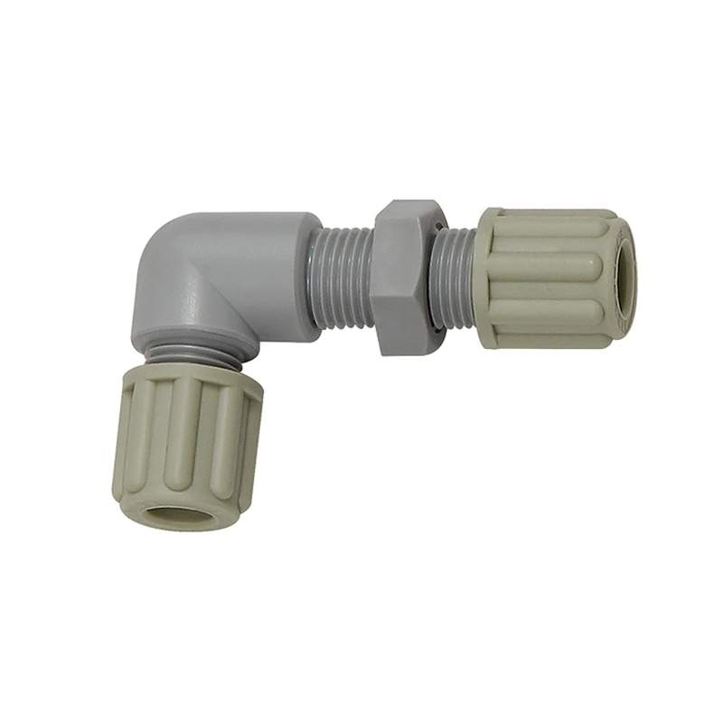 RIEGLER Winkel-Schottverbindung, M10x1,0, für Schlauch 4/6 mm, SW 14, PA