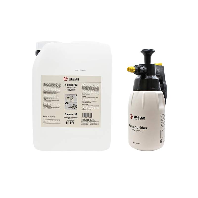 RIEGLER Reiniger M, Set, mit Pump-Sprüher, 10 L