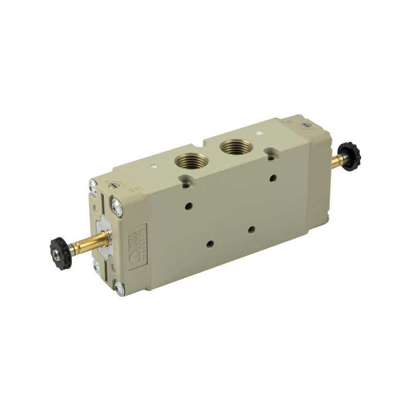 METAL WORK 5/2-Wegeventil, Differentialkolben, elektropn., bistabil, G 1/2