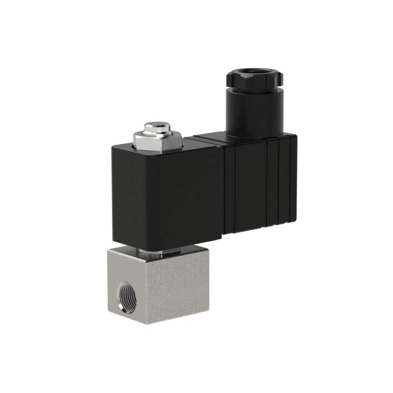 RIEGLER 2/2 MV, NC, ES, G1/8, DN 2,5, PN 0-14, FPM, direktg., 24V DC
