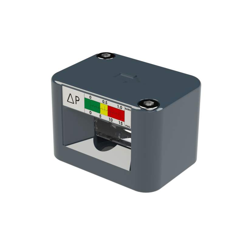 RIEGLER Differenzdruckmanometer, 0 - 1 bar
