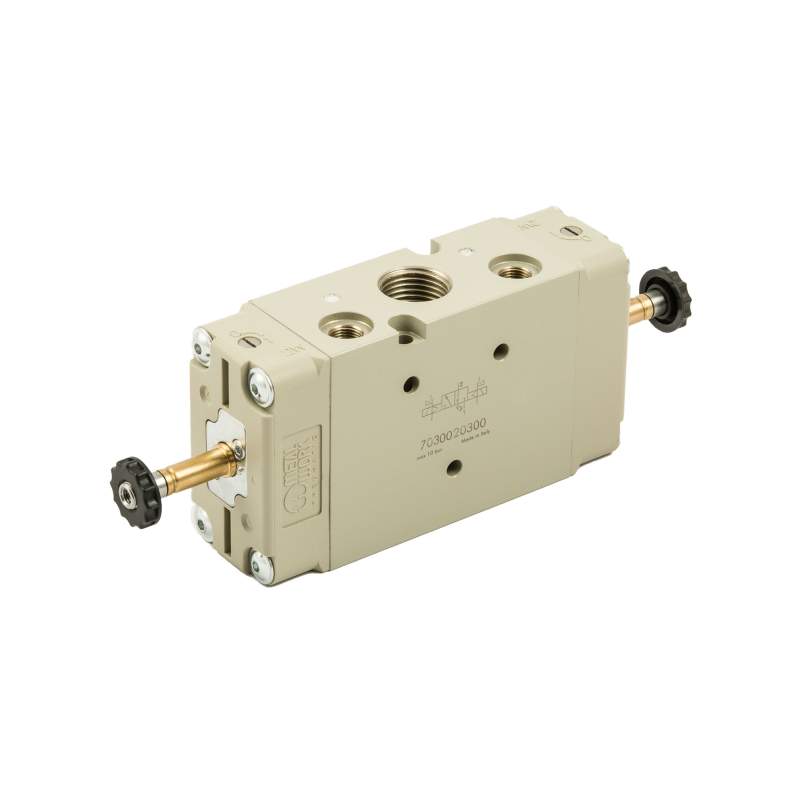METAL WORK 3/2-Wegeventil, elektropn., ext. Steuerluft, bistabil, G 1/2
