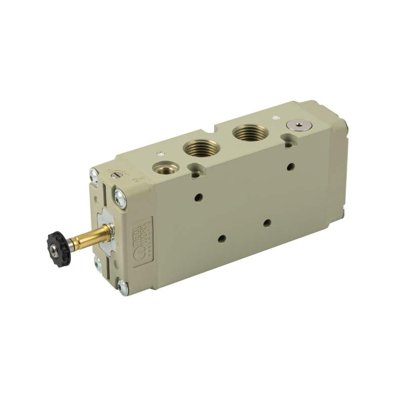 METAL WORK 5/2-Wegeventil, elektropn., ext. Steuerluft, monostabil, G 1/2