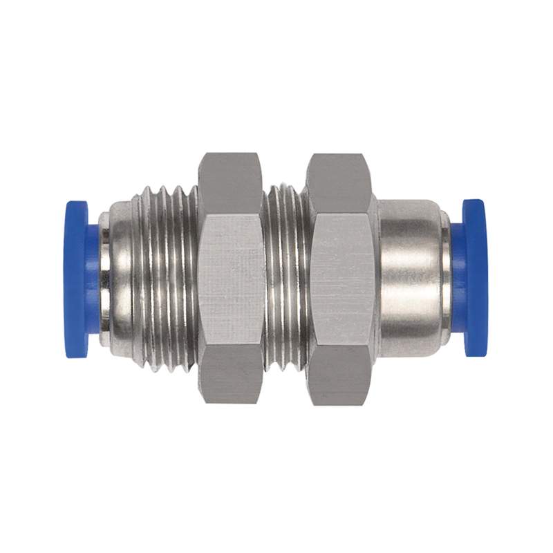 RIEGLER Schott-Steckverbindung »Blaue Serie« mini, M10x1,0, Schlauch-Ø 4
