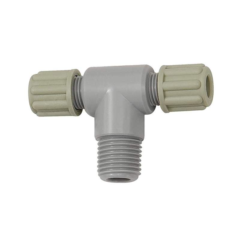 RIEGLER T-Einschraubverschraubung G 1/4 a., für Schlauch 4/6 mm, PA