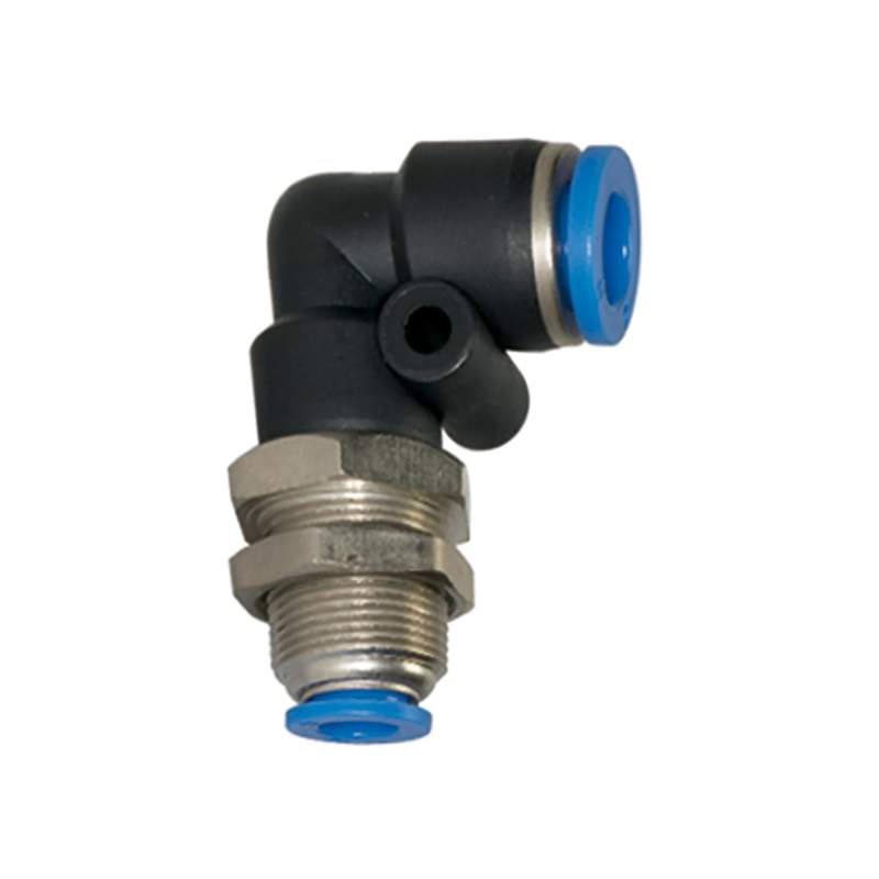 RIEGLER L-Schott-Steckverbindung »Blaue Serie«, M20x1,0, Schlauch-Ø 10
