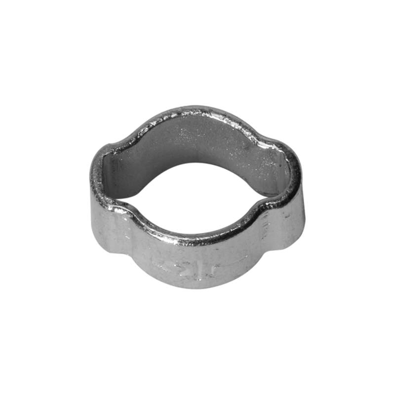 RIEGLER 2-Ohr-Schl.klemme »blow line«, Stahl verz., 20-23 mm, VPE 10 Stk.