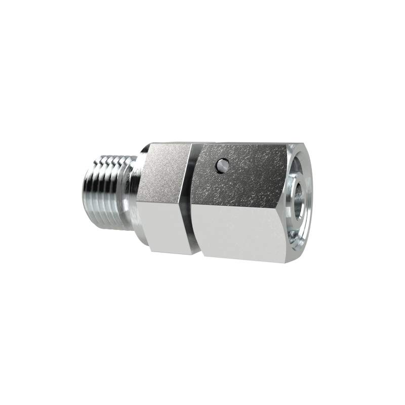 RIEGLER Einst.-Ger.-Einschraubvers., M27x2,0a., Rohr-AØ20mm, Stahl verz.