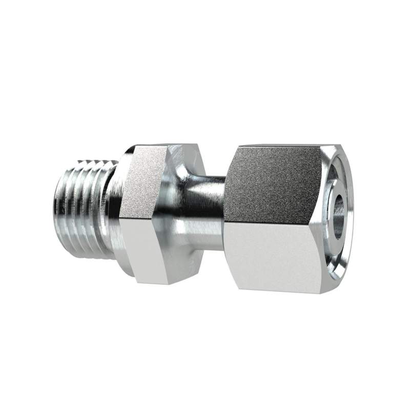 RIEGLER Einst.-Ger.-Einschraubvers., M33x2,0a., Rohr-AØ28mm, Stahl verz.