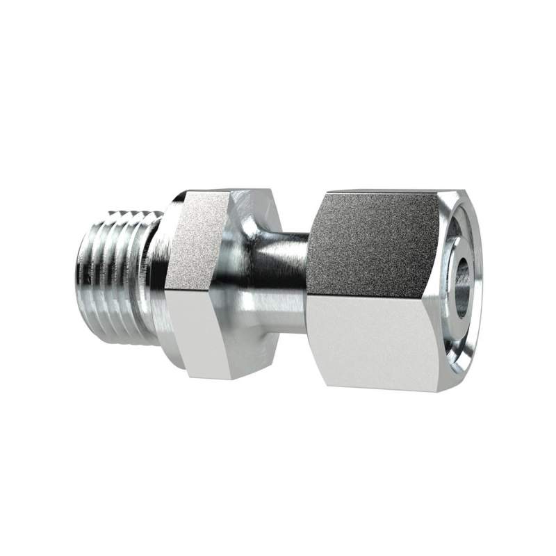 RIEGLER Einst.-Ger.-Einschraubvers., M27x2,0a., Rohr-AØ20mm, Stahl verz.