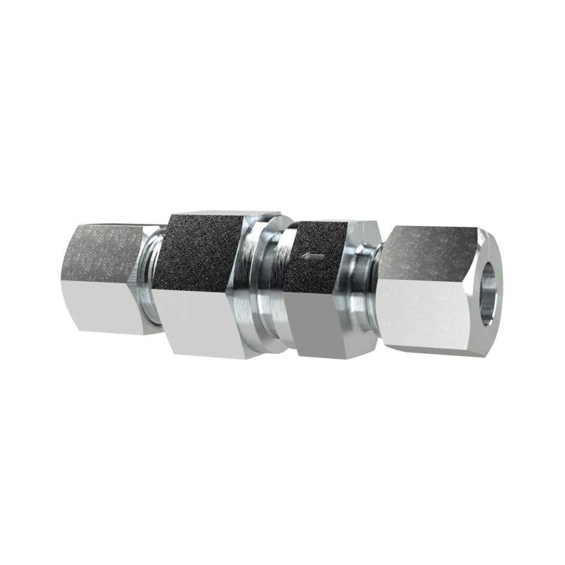 RIEGLER Rückschlagventil, Rohr-AØ 14mm, PN max. 400, Stahl verzinkt