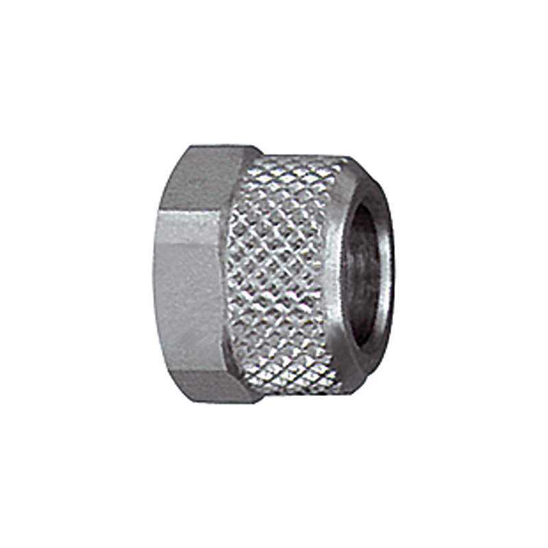 RIEGLER Überwurfmutter, M14x1,0, für Schlauch 10/8 mm, SW 16, MS vern.