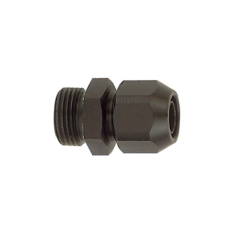 RIEGLER Einschraubverschraubung, Alu, für PVC-Gewebeschlauch 21x14, G 3/8
