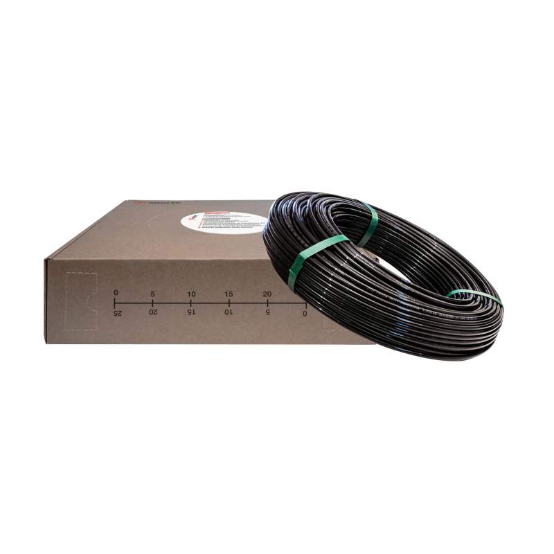 RIEGLER Polyethylenschlauch, Schlauch-ø 8x1 mm, schwarz, Rolle à 100 m