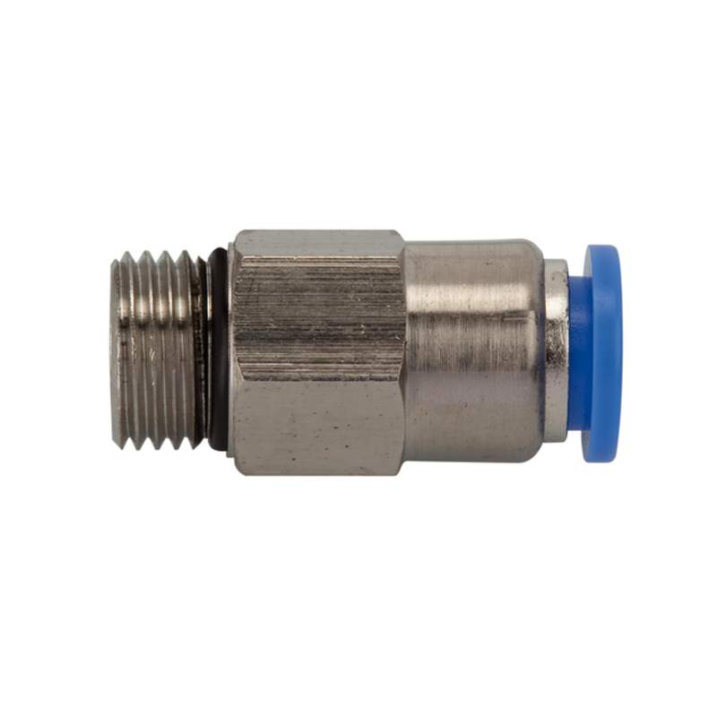 RIEGLER Gerades Rückschlagventil »Blaue Serie« Schl.-Gew., G 3/8 a. Ø12mm