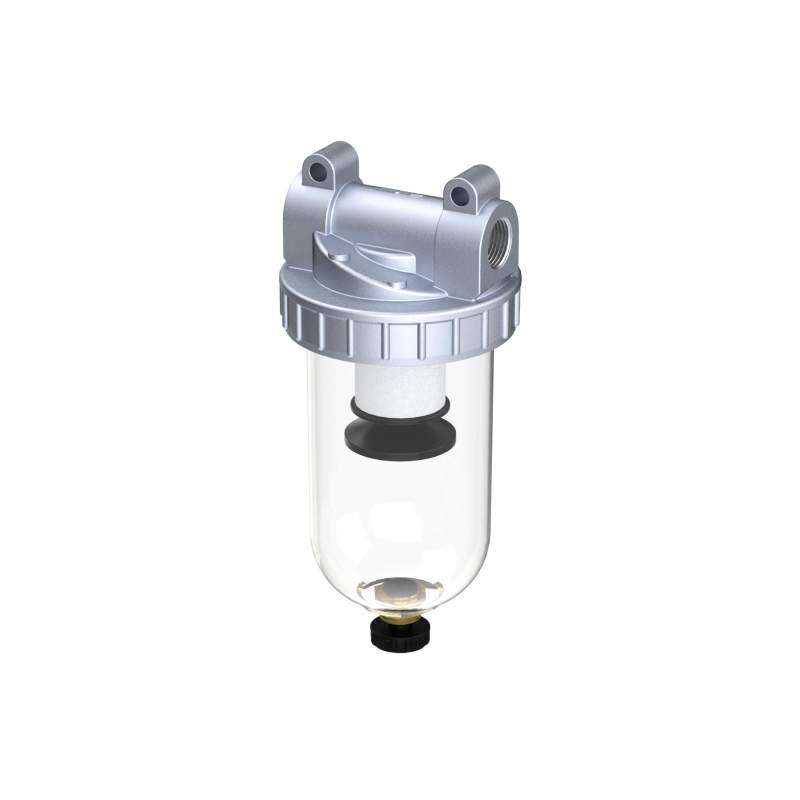 RIEGLER Filter »Standard«, mit Polycarbonatbehälter, 5 µm, BG 2, G 3/8