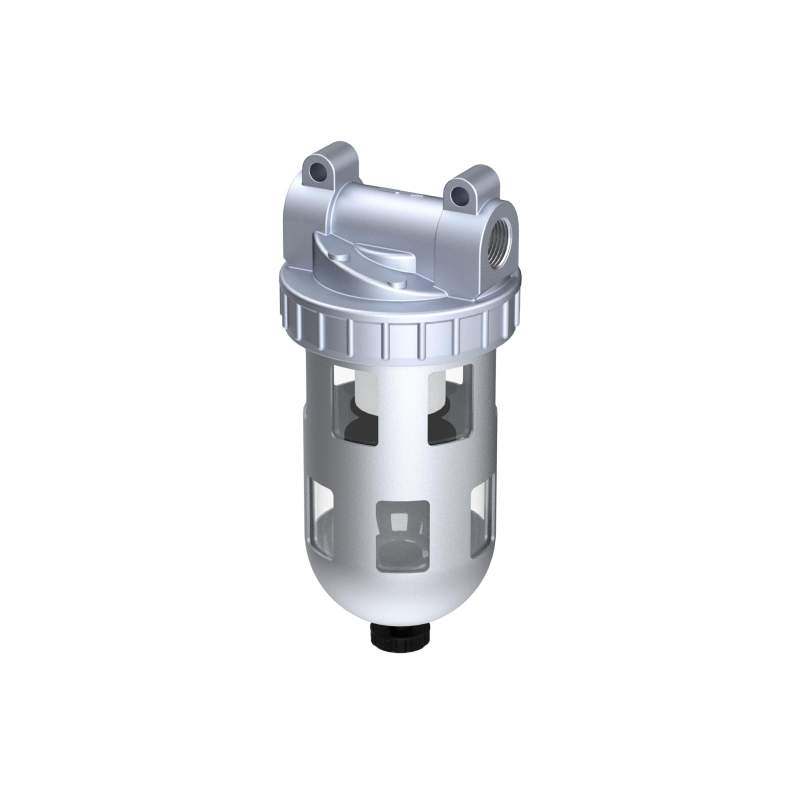 RIEGLER Filter »Standard«, PC-Behälter und Schutzkorb, 5 µm, BG 2, G 3/8
