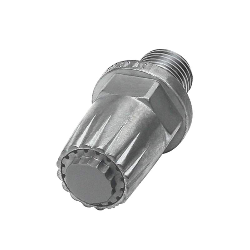 RIEGLER Lärmarme Runddüse, M12x1,25, Zink-Druckguss, Düsen-Außen-ø 19 mm