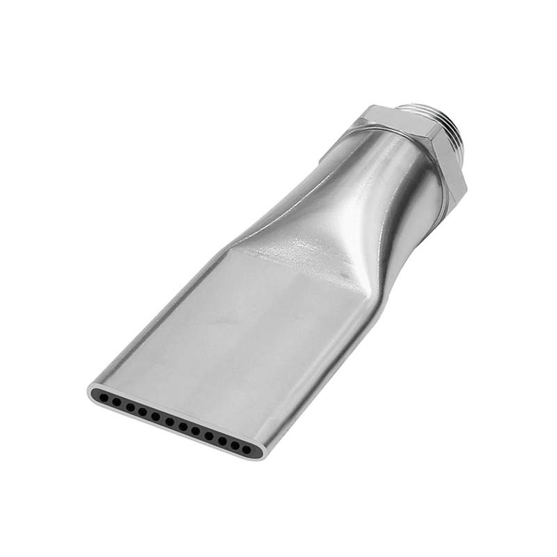 RIEGLER Lärmarme Flachdüse, M12x1,25, Messing vern., Düsenbreite 29,0 mm