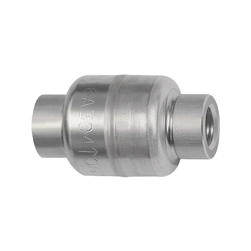 RIEGLER Rückschlagventil, leichte Bauweise, ES 1.4301, G 1/2, 0,03 bar
