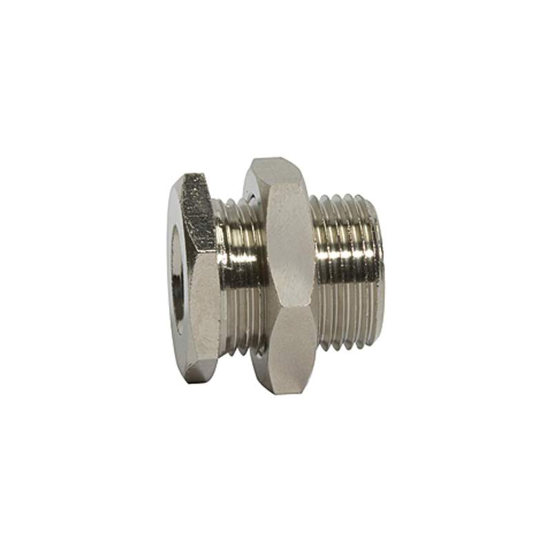 RIEGLER Schottverschraubung »value line«, M28x1,5 a., G 1/2 i., MS vern.