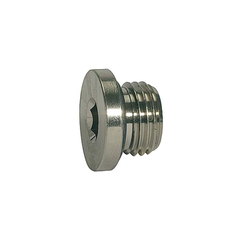 RIEGLER Verschlussstopfen, O-Ring »value line«, G 1/2, Messing vern.