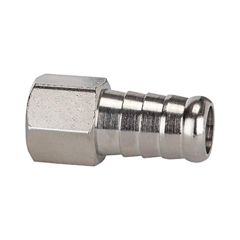 RIEGLER Aufschraubschlauchtülle, G 3/8 i., für Schlauch LW 8, MS vern.