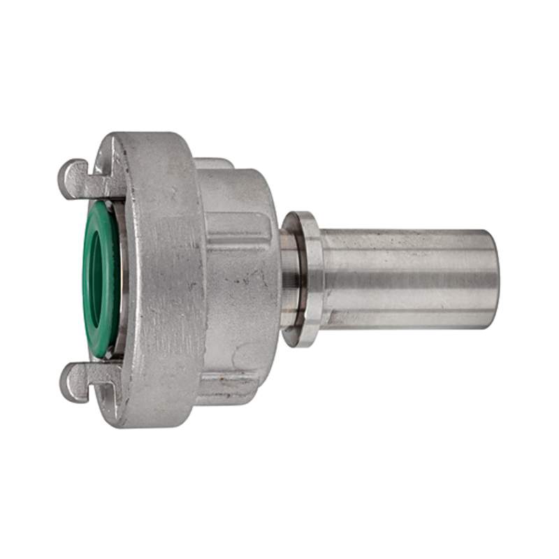 RIEGLER Storz-Kupplung, Stutzen, Schaleneinband, MS, Größe 25-D, LW 25