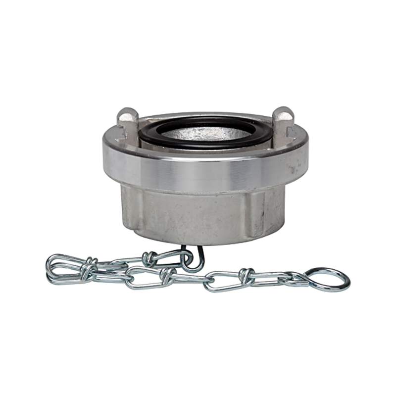 RIEGLER Storz-Blindkupplung, Kette, Alu, Storz-Größe 52-C, KA 66 mm