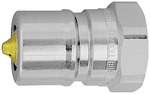 RIEGLER Stecknippel mit Druckeliminator, Serie B, NW 10, G 3/8 IG
