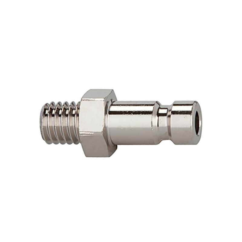 RIEGLER Nippel für Kupplungen NW 2,7, Edelstahl 1.4305, G 1/8 AG, SW 11