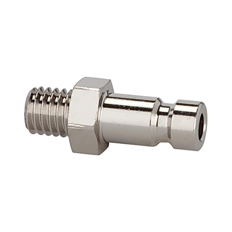 RIEGLER Nippel für Kupplungen NW 2,7, Edelstahl 1.4404, M5 AG, SW 7